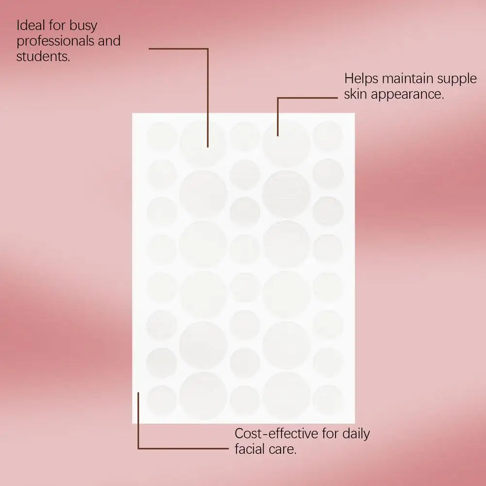 180pcs 0.2mm Facial Soothing Microneedle Patches Acne Care Patch Facial Skin Care Imperfection Patch