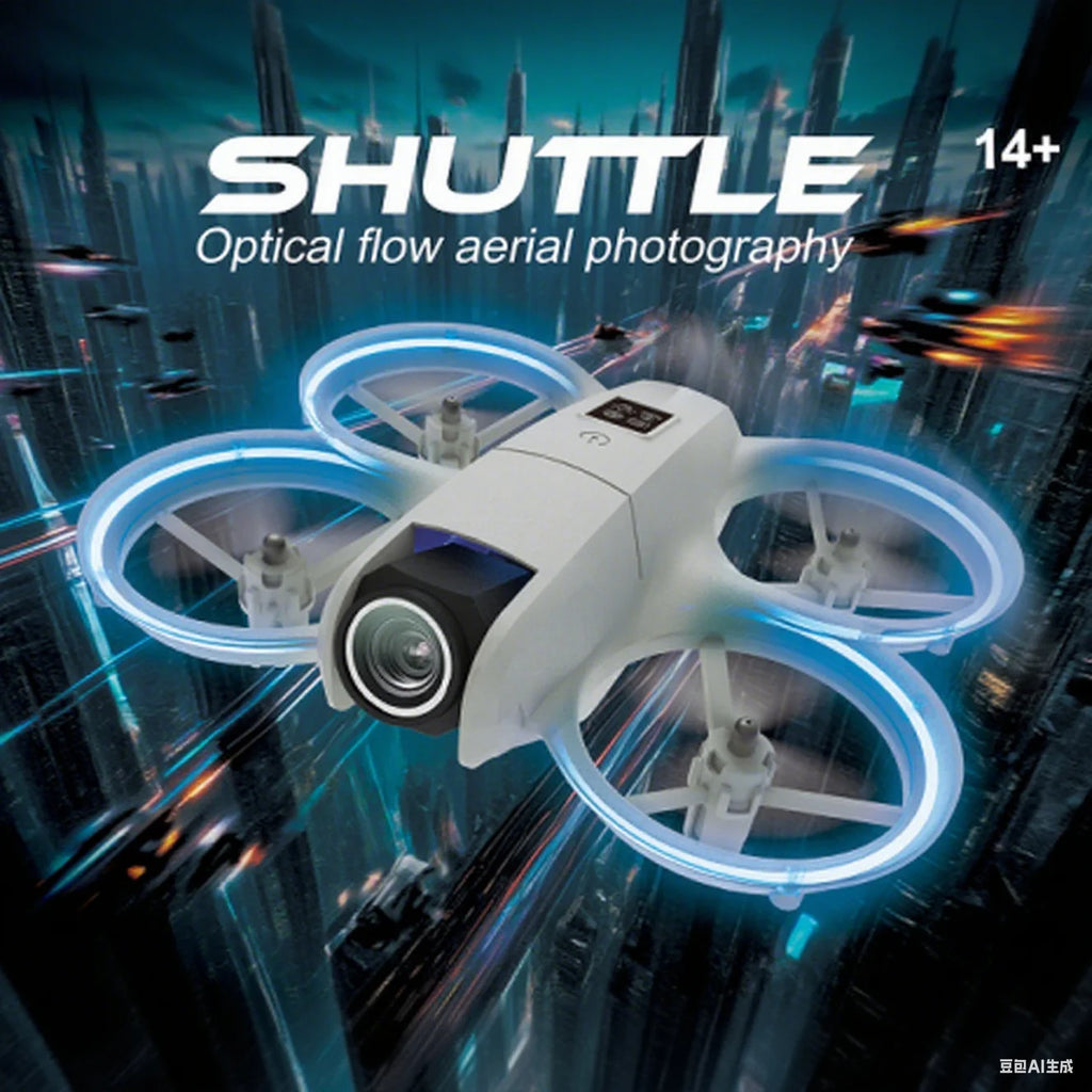 4K FPV Camera Drone H135 - Foldable RC Quadcopter with Wide Angle Lens Tidesmit