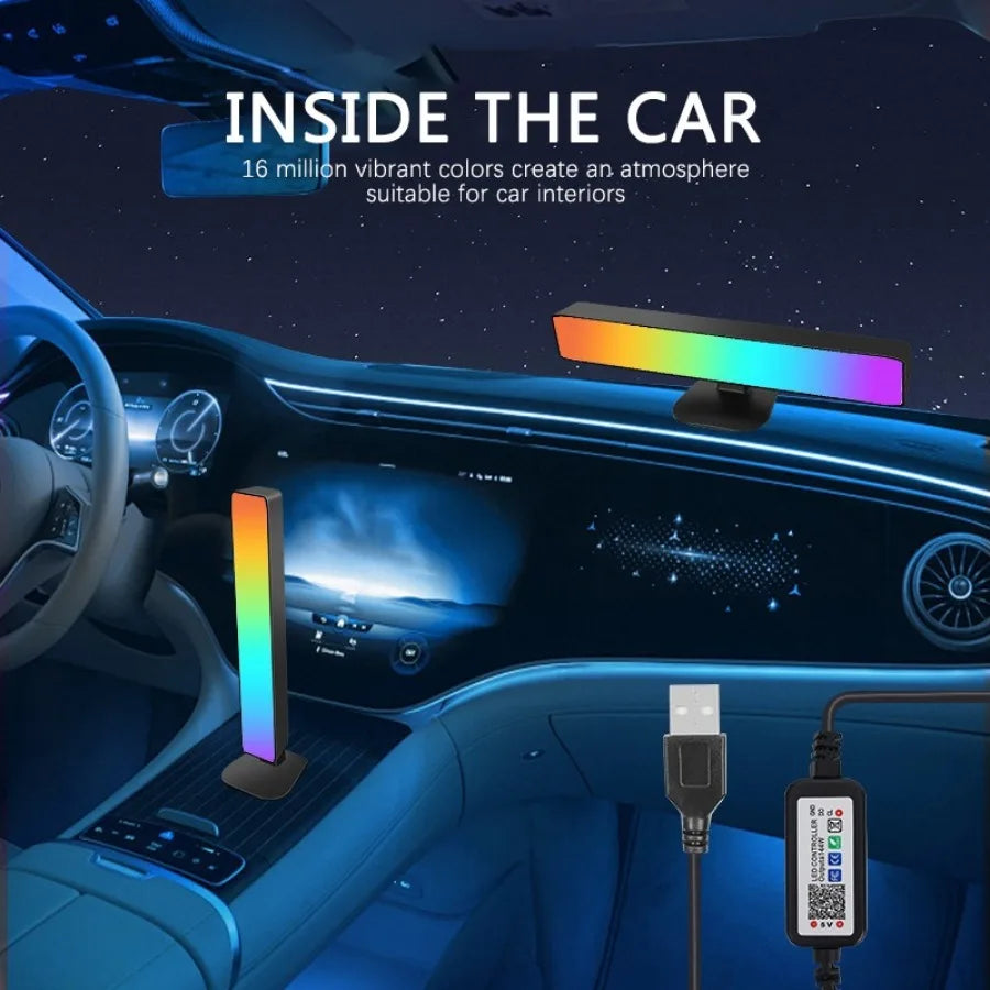 Smart RGB Gaming Light Bar with Wi-Fi Music Sync | Tidesmit Tidesmit
