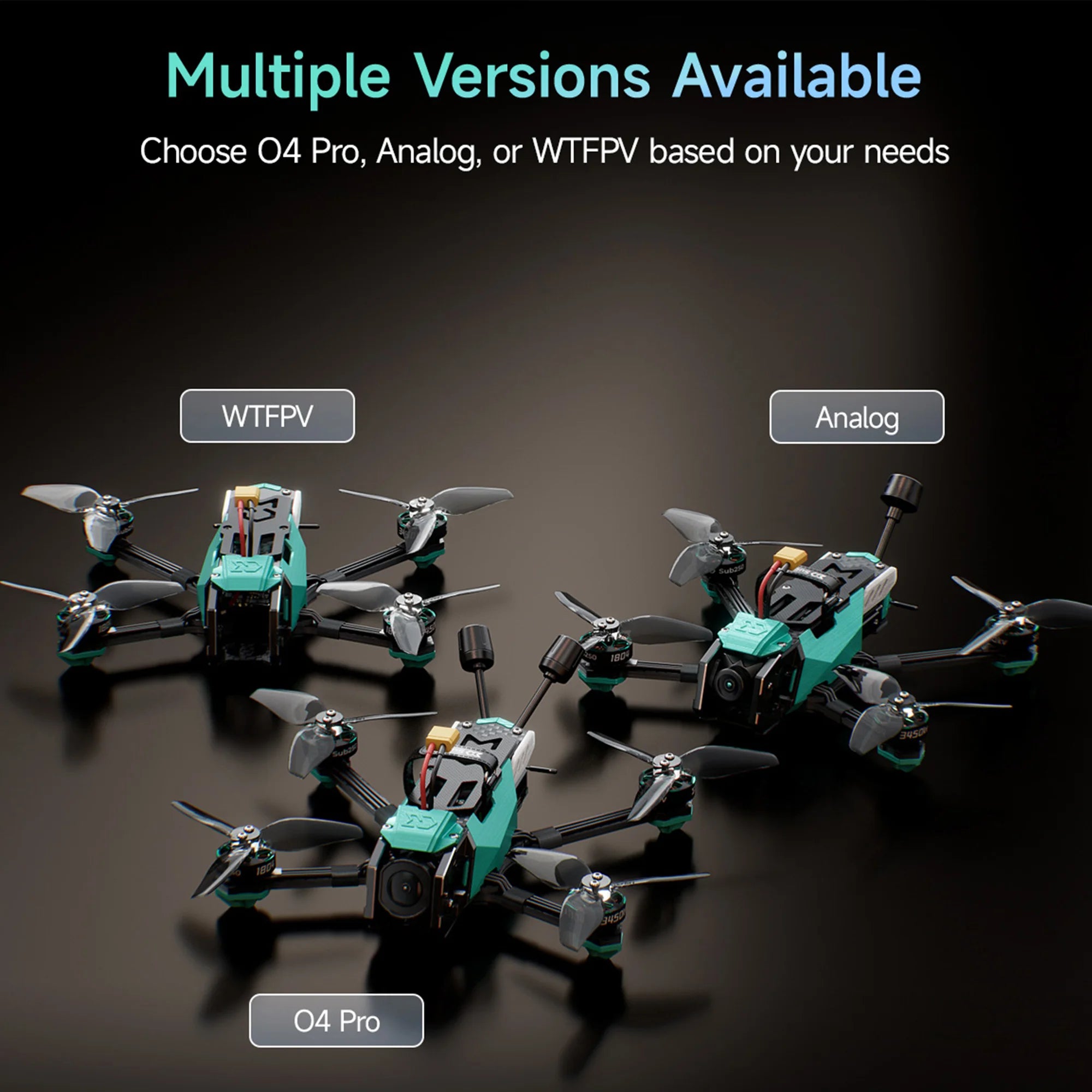 Tidesmit OasisFly 3.5 Inch CineWhoop FPV Drone | 4S HD O4 Pro Tidesmit