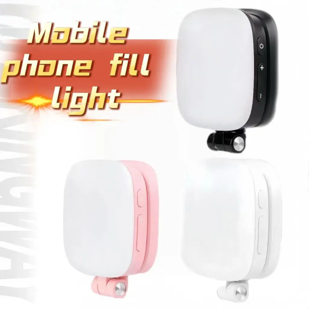 Magnetic Selfie Light for iPhone: 360 LED Ring with Mirror Tidesmit