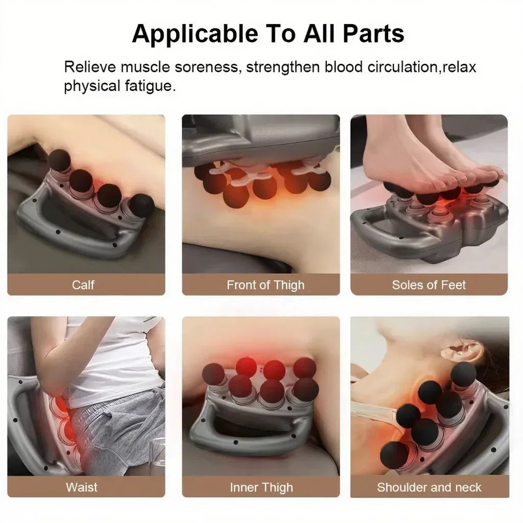 Tidesmit Percussive Therapy Massage Gun - 16-24 Speed Deep Tissue Recovery Fascia Gun Tidesmit