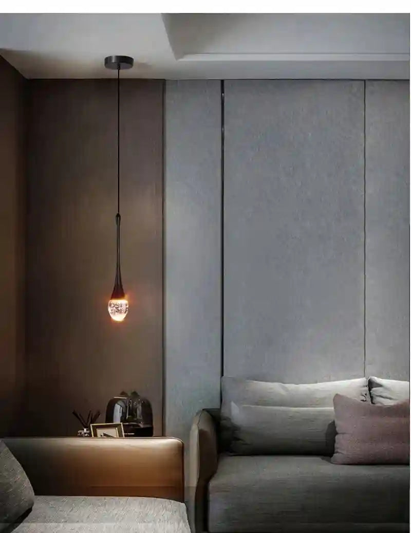 Bubble Crystal Pendant Ring Light for Modern Dining Rooms | Tidesmit Tidesmit