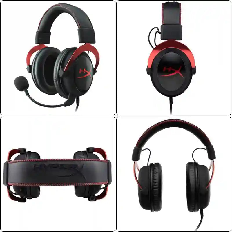 HyperX Cloud II Gaming Headset - 7.1 Surround Sound Over-Ear Headphones Tidesmit