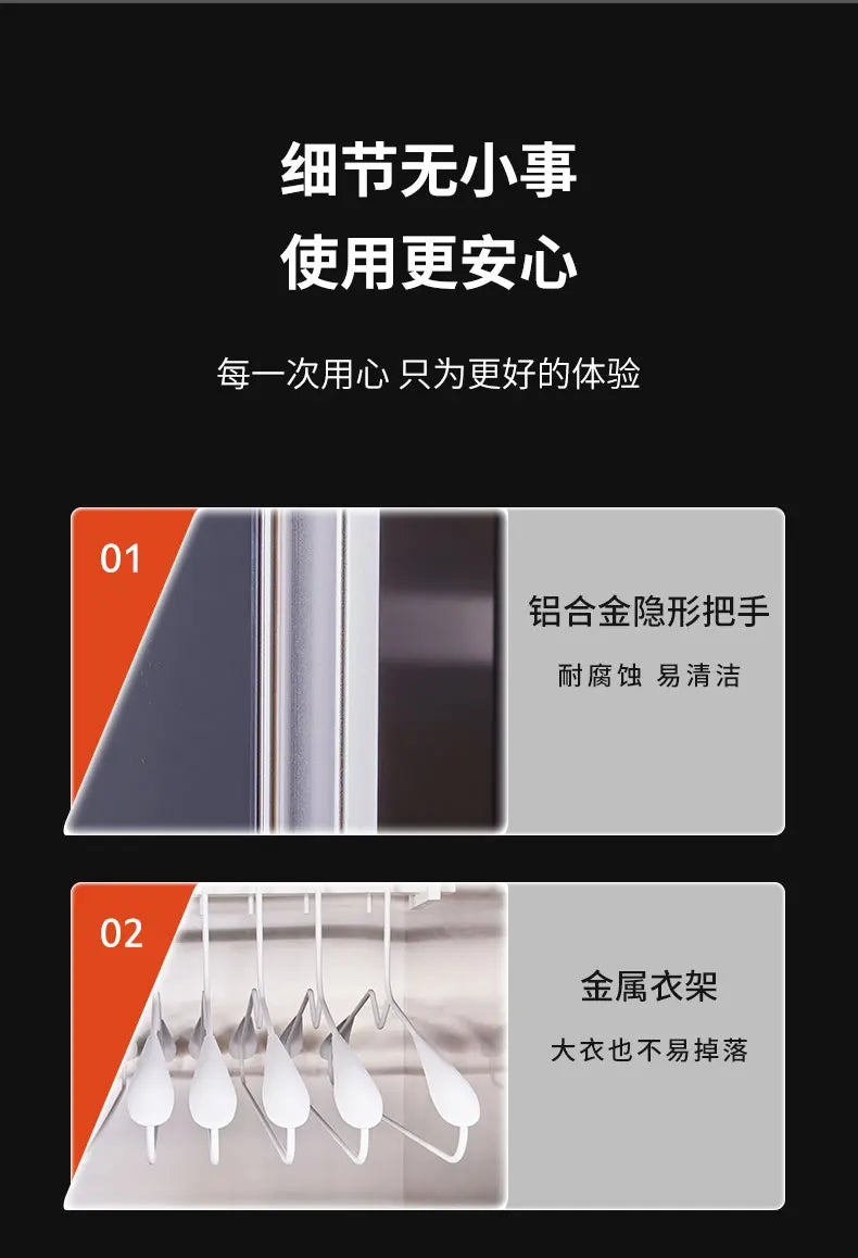 Tidesmit household clothes sterilization dryer and automatic hanging steam iron for garment disinfection
