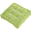 Meditation Floor Square Pillow For Seating On Floor Solid Tufted Thick Pad Cushion For Yoga Balcony Chair Seat Cushions