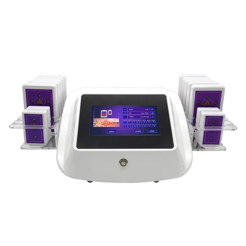 Lipo Laser Machine for Professional Body Contouring & Fat Removal Body Shaping Massage Equipment purple China Mainland