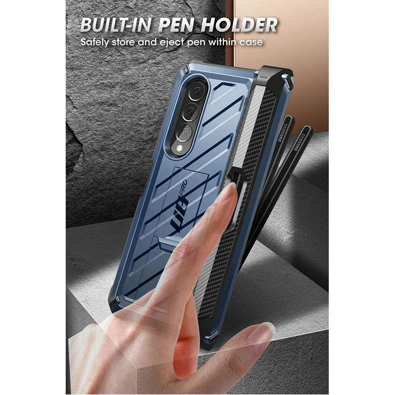 Samsung Galaxy Z Fold 4 Rugged Case - Dual Layer Shock-Absorbing Cover Tidesmit