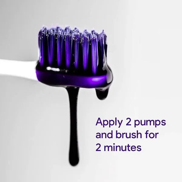 Tidesmit purple whitening toothpaste for removing yellow stains and fresh daily oral care