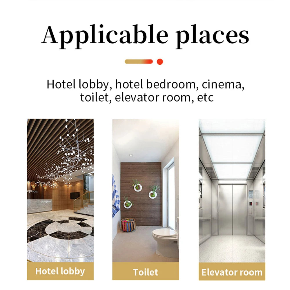 Waterless Essential Oil Fragrance Diffuser For Elevator Toilet Hotel Wall-mounted Automatic Aromatherapy Diffuser Aroma Diffuser