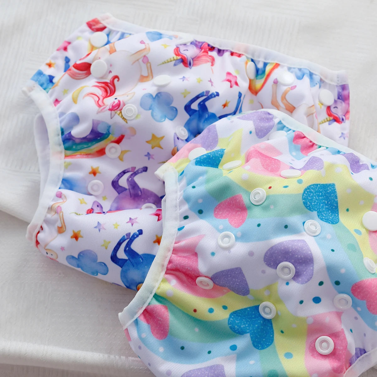 3Pcs/Set Baby Swim Diapers Reuseable Washable & Adjustable for Swimming Lesson & Baby Shower Gifts Cloth Diapers Pool Pant