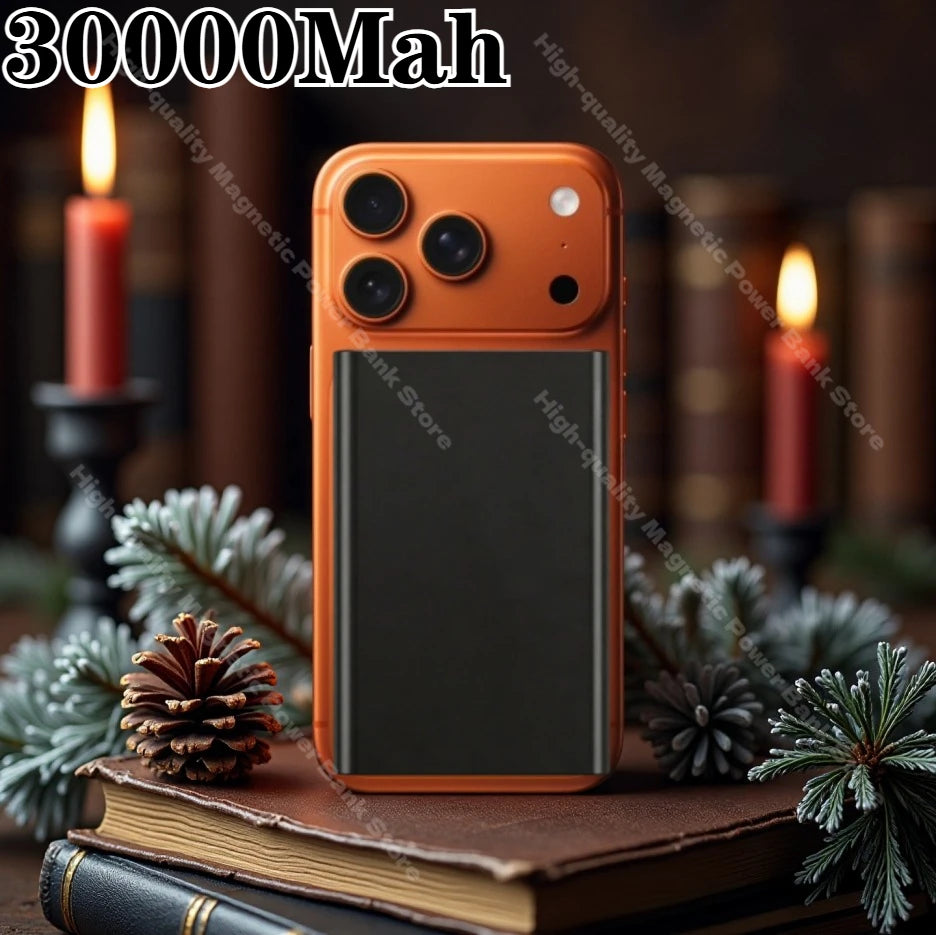 Magnetic Wireless Fast Charging Power Bank - 20000mAh Portable Battery Tidesmit