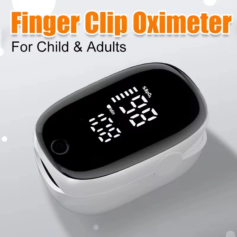 LK89 Finger Pulse Oximeter Medical Portable blood oxygen oxymetre Heart Rate Saturation Meter OLED Oximetro de dedo LED Display