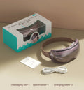 Electric Eye Massager with Bluetooth - Portable Heat Therapy Relief Massage Chairs Eye Massger Tidesmit