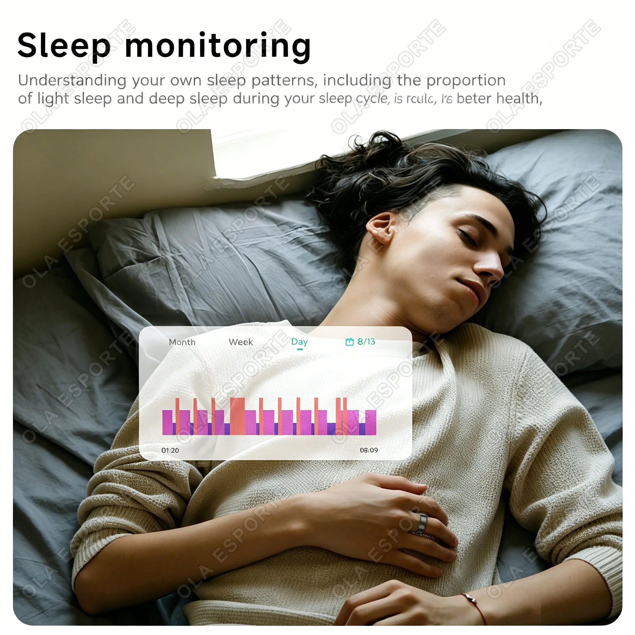 New Various Colors Available Smart Ring Bluetooth Heart Rate Sleep Monitoring Men Women Smartring Waterproof Health Sport Rings
