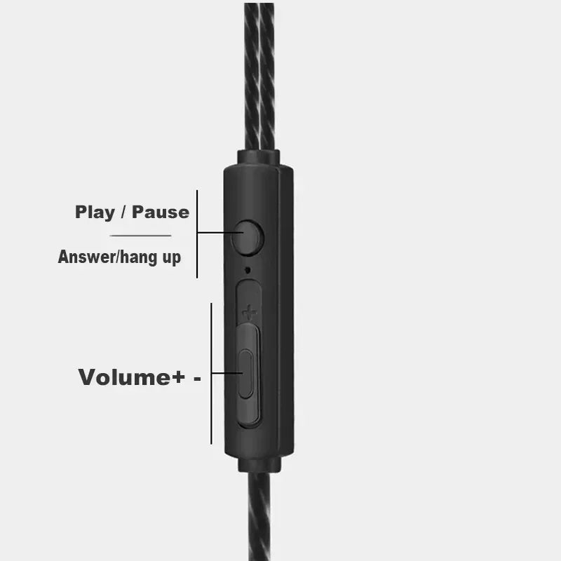 Wired HiFi Bass Earbuds with Microphone - Tidesmit 4-Color Series Tidesmit
