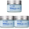 Grass-Fed Blue Balm Moisturizer with GHK-Cu Copper Peptides & Beef Tallow:Calendula Natural Skincare Care for Mature Dry Skin