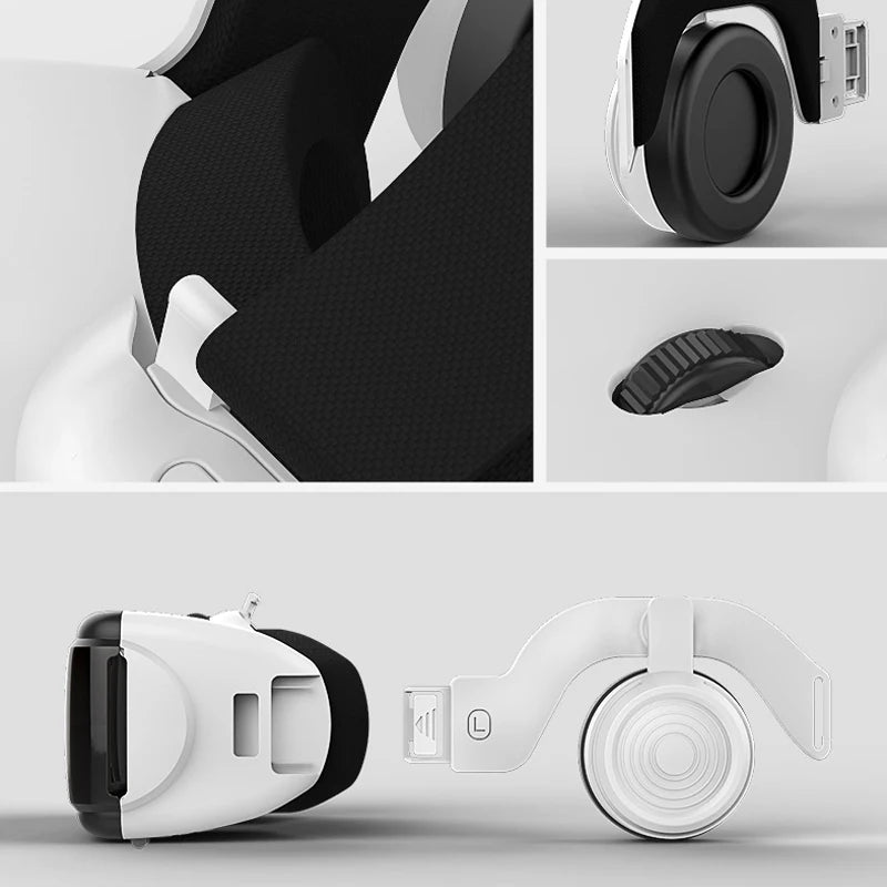 VR Headset for Smartphone 3D Glasses G06E with Spatial Audio Tidesmit