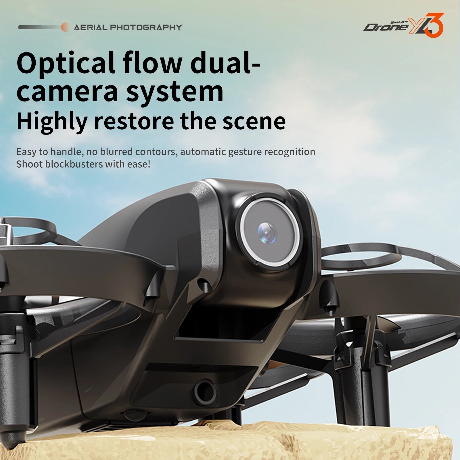 Mini 4K Camera Drone - Foldable Obstacle Avoidance Quadcopter Tidesmit