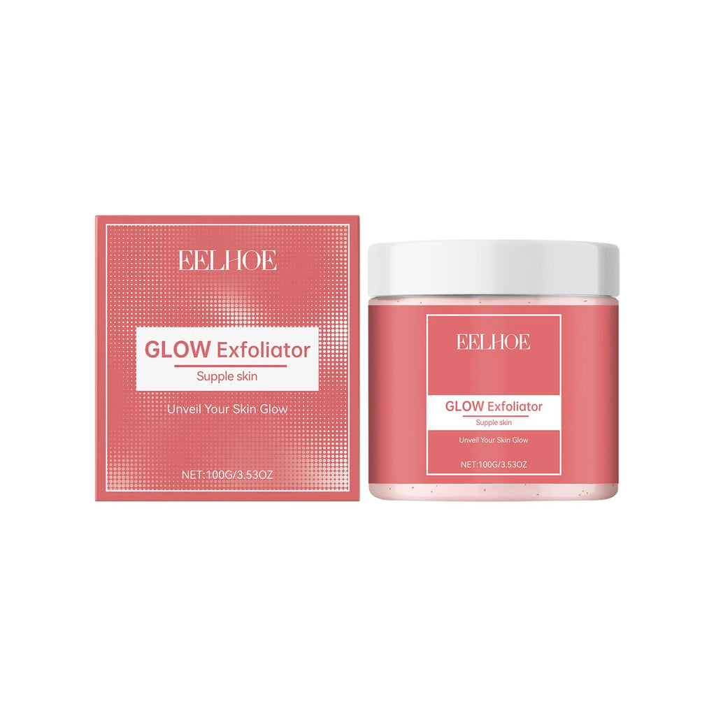 Facial Exfoliating Scrub for Dark Skin - Natural Brightening Glow Scrubs Treatments Tidesmit