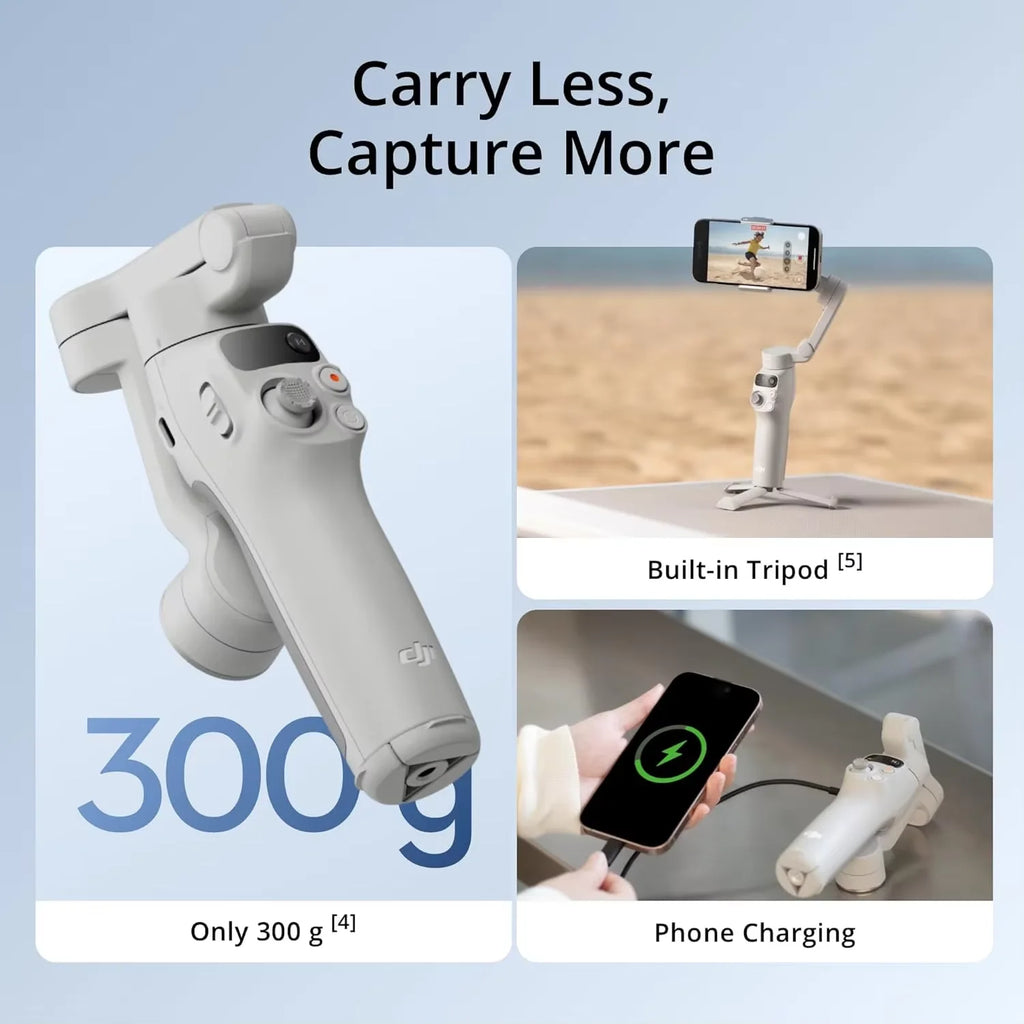 Smartphone Gimbal Stabilizer 3-Axis Foldable for Professional Video Tidesmit
