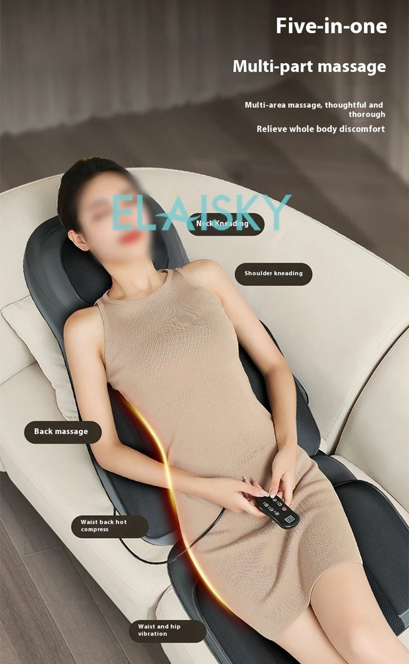 Electric Massage Cushion with Heat Therapy - Cherry Deep Tissue Kneading Massage Cushion Tidesmit