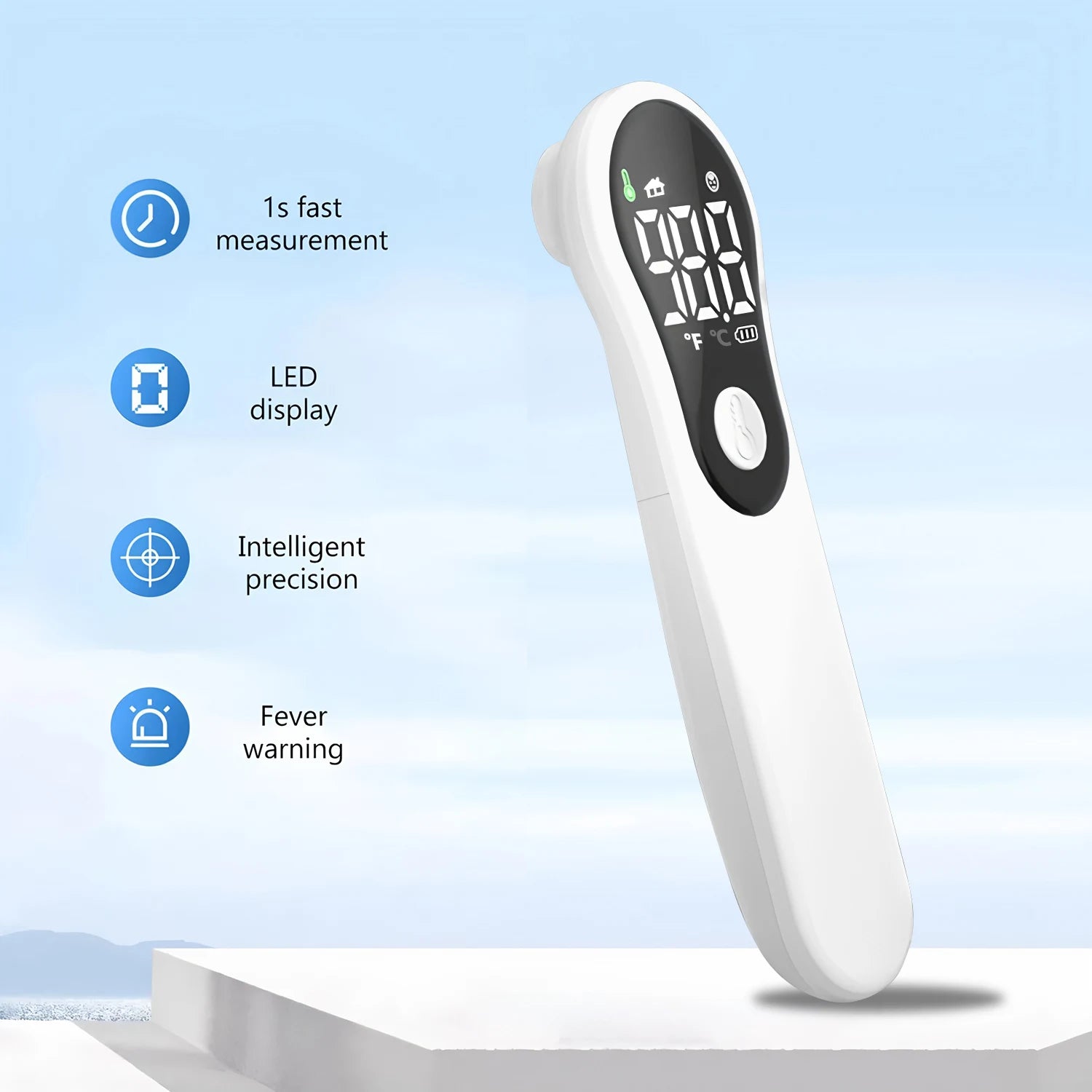 Medical Infrared Forehead Thermometer Backlit Digital Non-contact Laser Household LCD Baby Adult Fever Infant Body