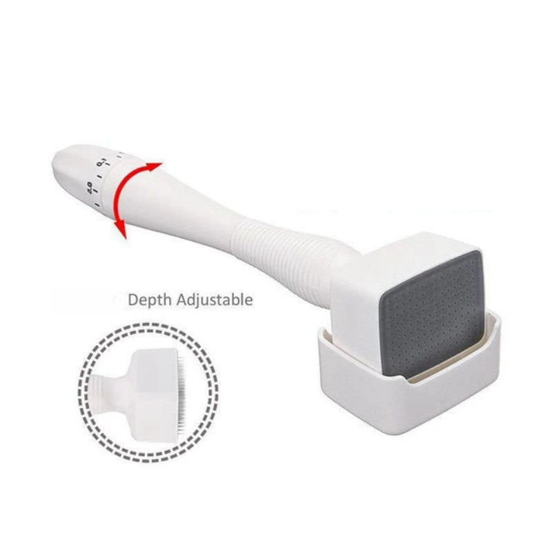 Derma Stamp Microneedling Tool Adjustable Titanium Needles - 140A Body Shaping Massage Equipment Tidesmit