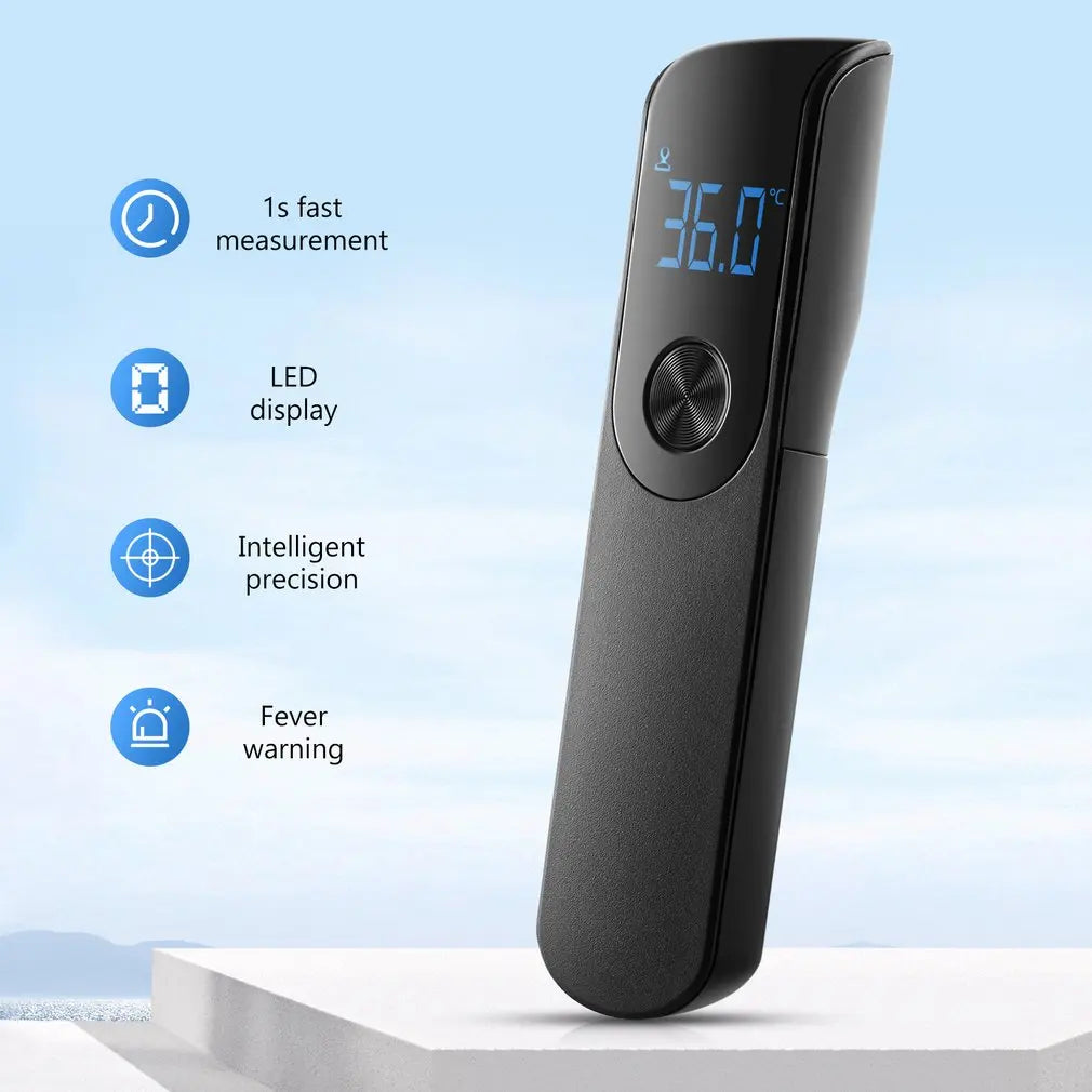 Digital Infrared Thermometer Forehead Body Non-Contact Fever Thermometers Or Medical Portable Finger Pulse Oximeter Blood Oxygen