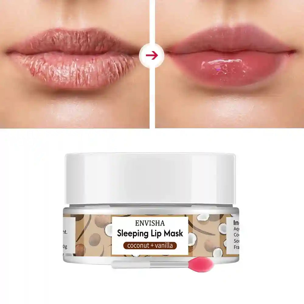Coconut Lip Sleeping Mask for Deep Hydration - Tidesmit Lip Care Treatment Lip Care Tidesmit
