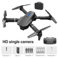 4K Foldable Camera Drone with Dual HD Lenses - Tidesmit Black-Single-4K-Bag Tidesmit