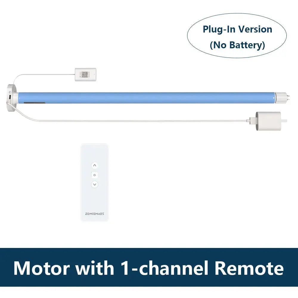 Tidesmit 28mm Smart Roller Shade Motor - Matter Over WiFi Compatible Motor with R1 Tidesmit