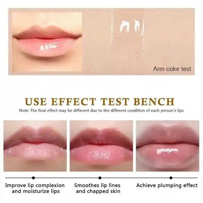 Lip Plumper Oil Serum - Moisturizing Volumizing Treatment | Tidesmit Lip Care Tidesmit