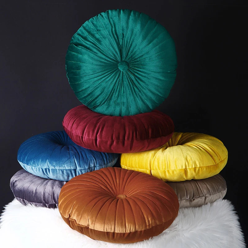 Round Pouf Tatami Cushion Pillow Floor Cushions Soft Seat Pillow Throw Pillow Cushion Home Sofa Tatami Cushion Cojn Redondo
