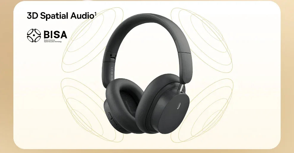 Tidesmit 70H Wireless Bluetooth Headphones Foldable Over-Ear Tidesmit