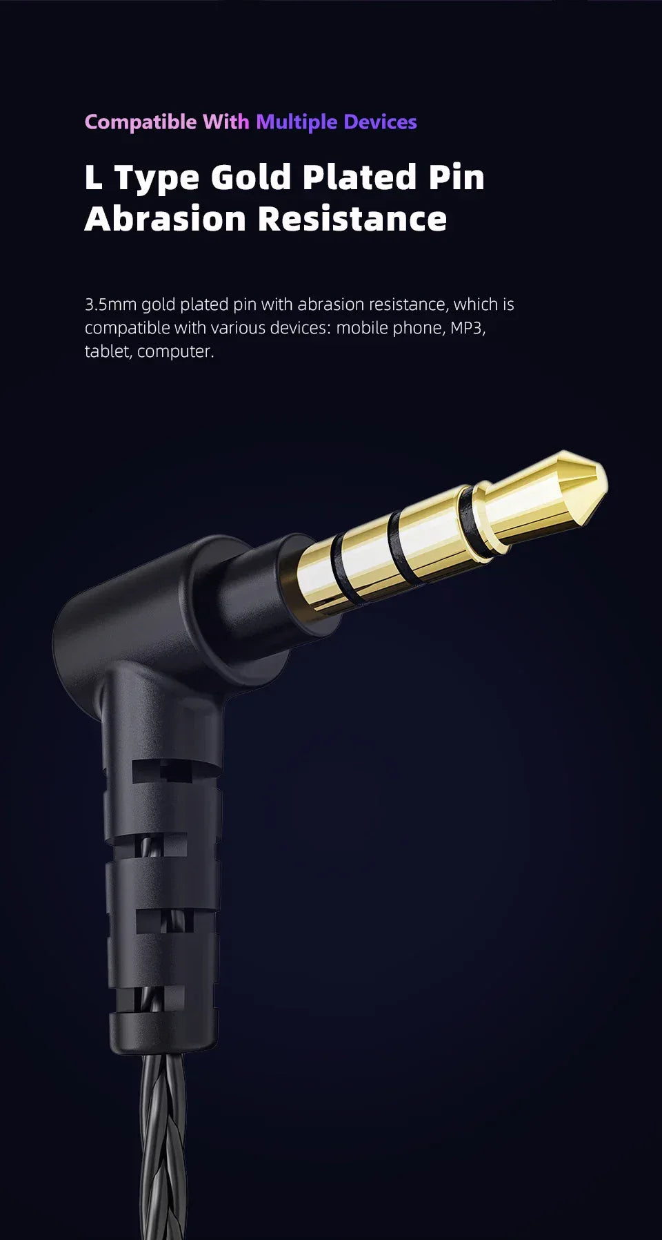 Dual Driver Wired Gaming Earphones HiFi Stereo Audio | Tidesmit Tidesmit