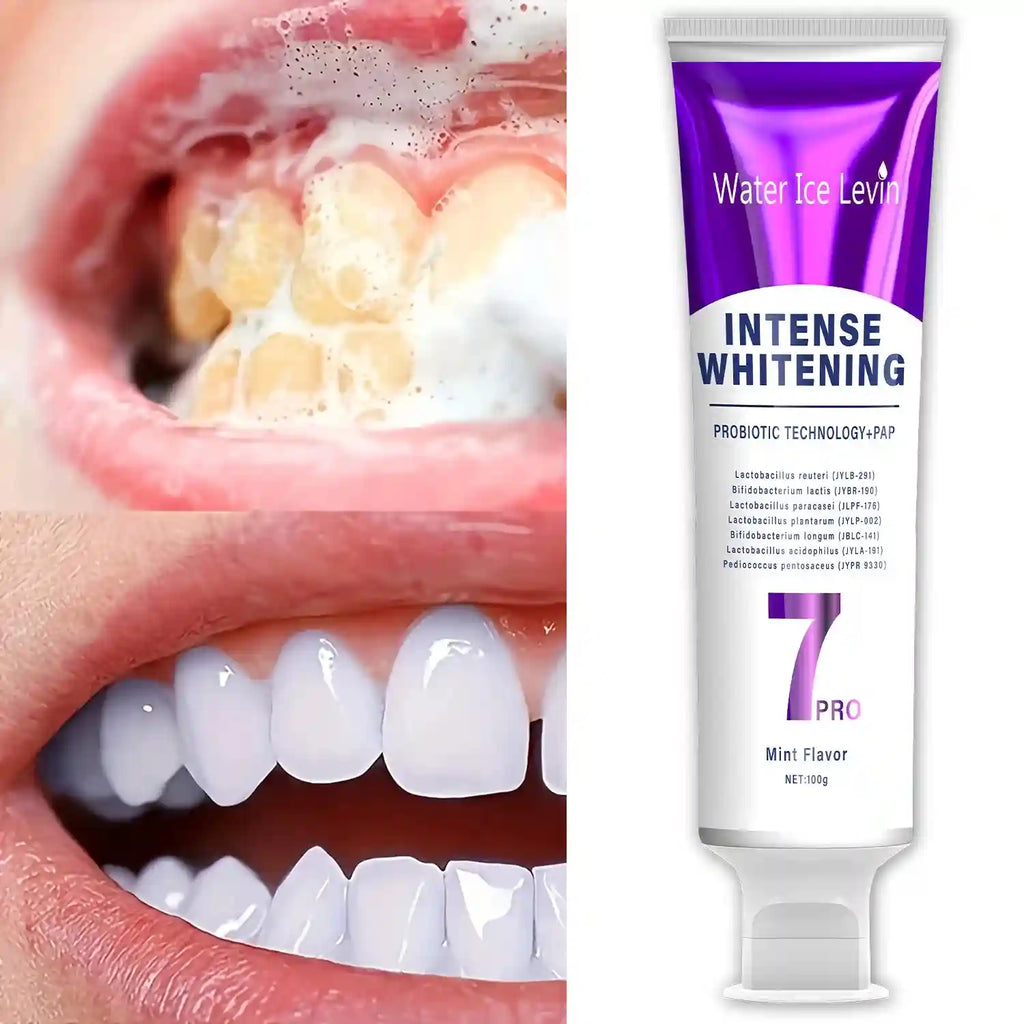 Tidesmit Probiotic Super Whitening Toothpaste tube for deep cleaning and fresh breath oral care routine