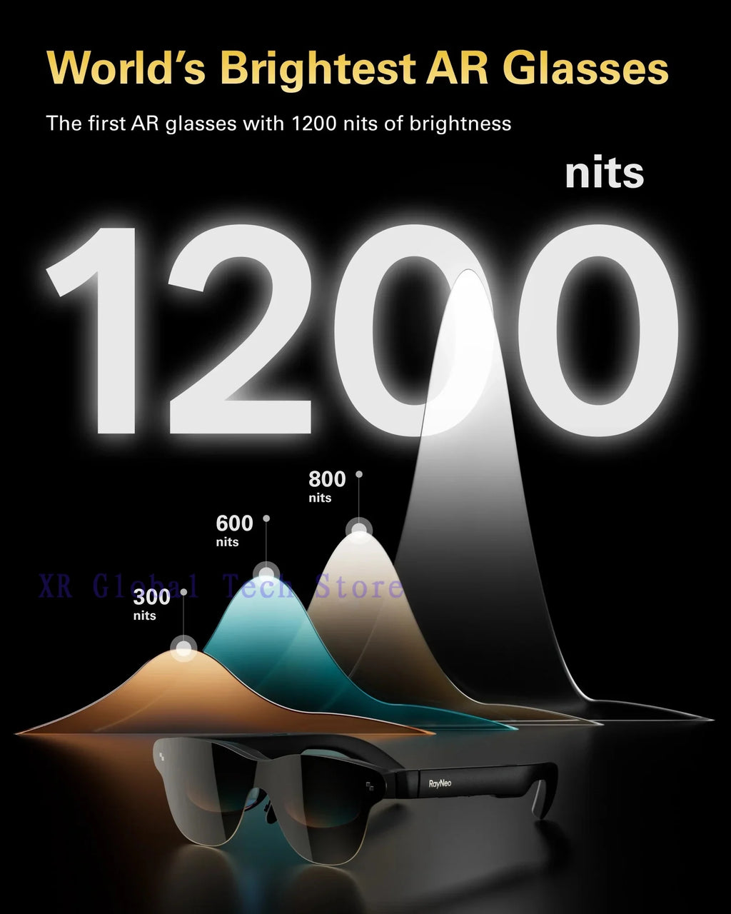 RayNeo Air 3S Pro AR Glasses - 120Hz Spatial Display Smart Glasses Tidesmit