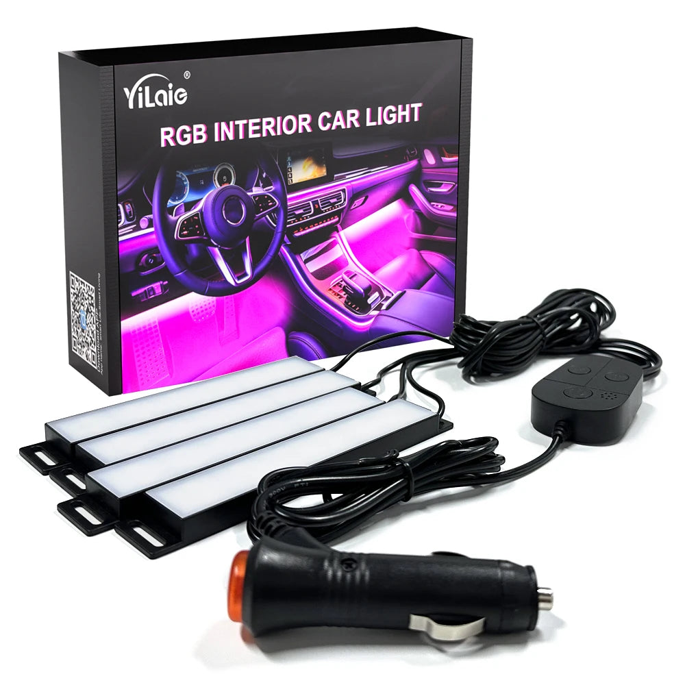 Ambient Car LED Footwell Lights – App Controlled Interior Lighting EL-CS-K Tidesmit