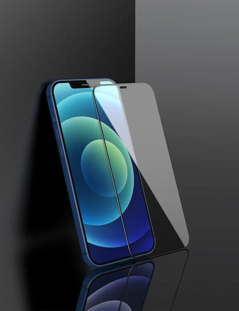 iPhone Screen Protector 2 Pack - 9H Tempered Glass HD Clear Film Tidesmit