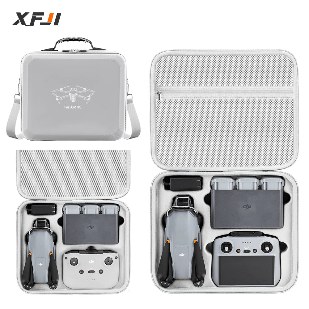 DJI Air 3S Carrying Case | Waterproof Hard Shell Travel Bag Tidesmit