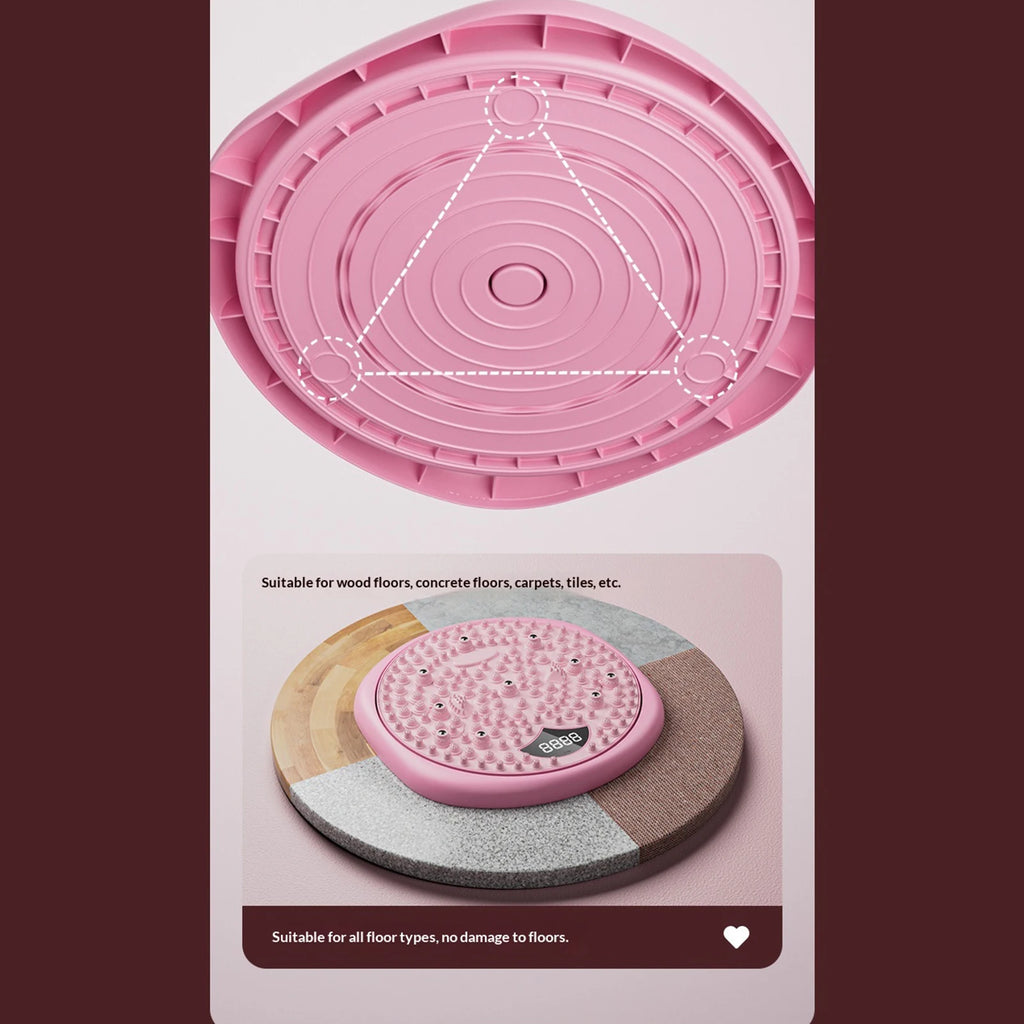 Magnetic Acupressure Waist Twisting Board - Portable Muscle Relief Body Shaping Massage Equipment Tidesmit