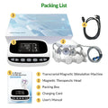 Transcranial Magnetic Stimulation Device for Anxiety Relief - Tidesmit Relaxation Treatment WHITE Tidesmit