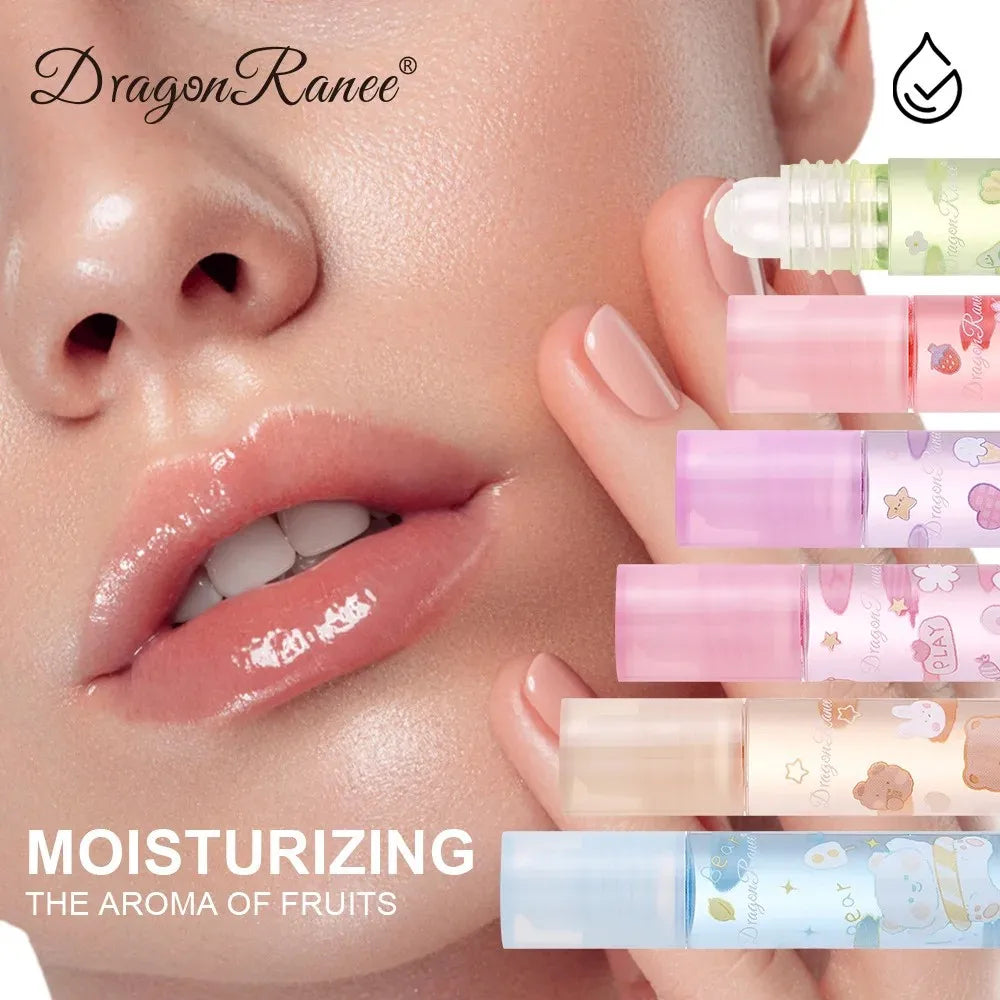 Hydrating Flower Lip Oil Set – 6-Piece Non-Stick Moisturizing Lip Treatment Lip Care Tidesmit