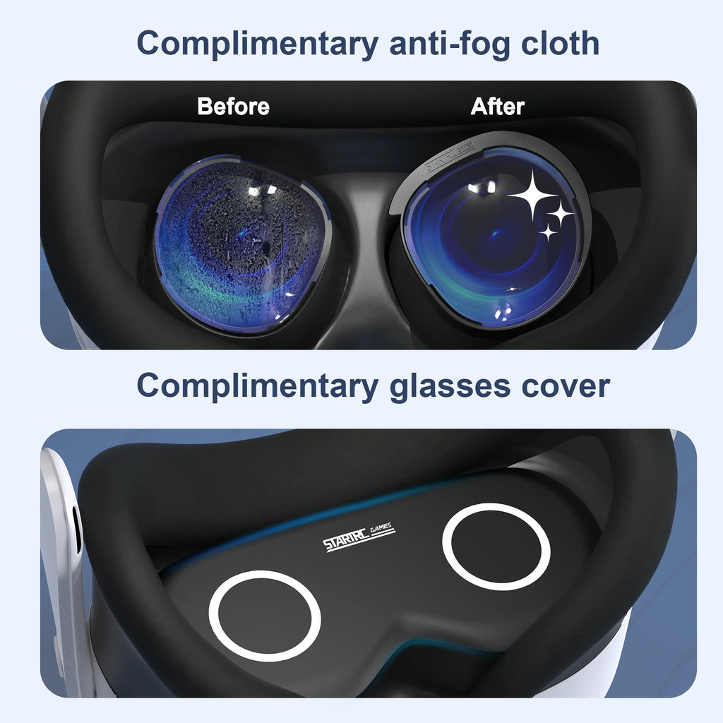 Meta Quest 3S Anti-Blue Light VR Lenses - Scratch Resistant Protection Tidesmit