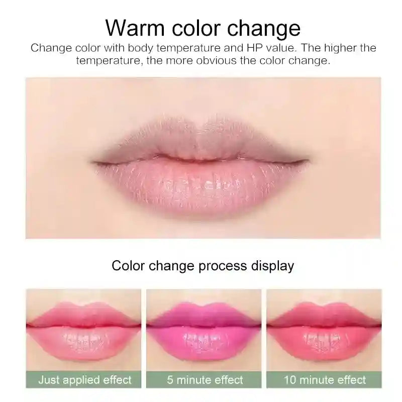 Color Changing Lip Balm - Nourishing Aloe Vera Tinted Treatment Set Lip Care Tidesmit