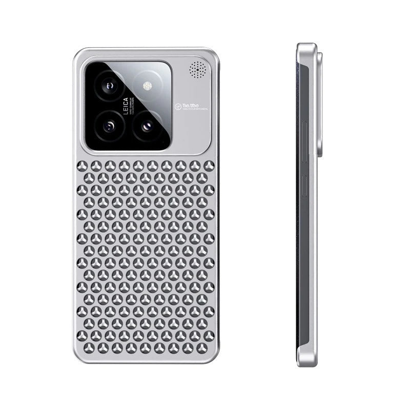 Xiaomi 14 Pro Aluminum Case: Slim Fit Metal Shock-Absorbing Cover Tidesmit