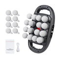 Deep Tissue Massage Gun Grey - 16 Head Portable Muscle Recovery Tool Relaxation Treatment Grey Tidesmit