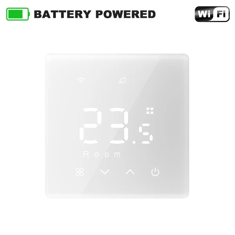 Tuya Smart Thermostat Water Gas Boiler WiFi ZigbeeBattery Wireless Floor Heating Temperature Remote Controller Google Home Alexa