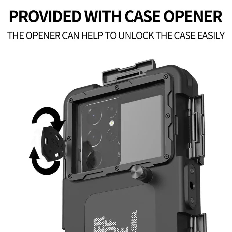 Waterproof Phone Case for Galaxy S25 Ultra: Military-Grade Protection Tidesmit